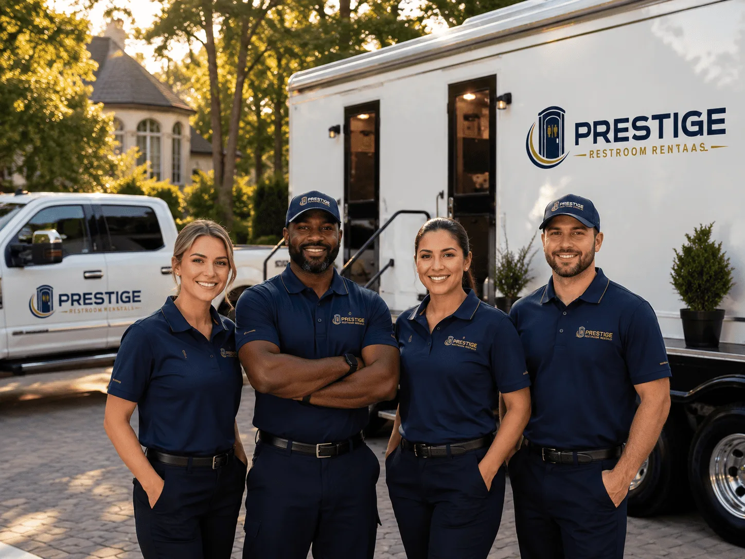 Trusted Luxury Portable Restrooms company in Edgeley, ND